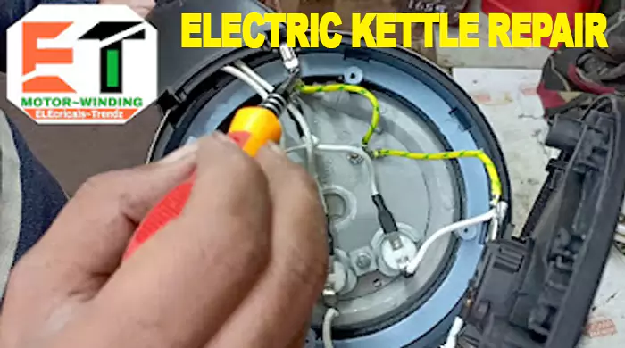 Electric kettle repair in Hindi by electricas trendz.
